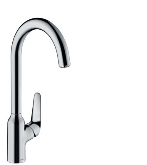 Hansgrohe-HG-Spueltischmischer-220-Focus-M42-1jet-chrom-71802000 gallery number 1